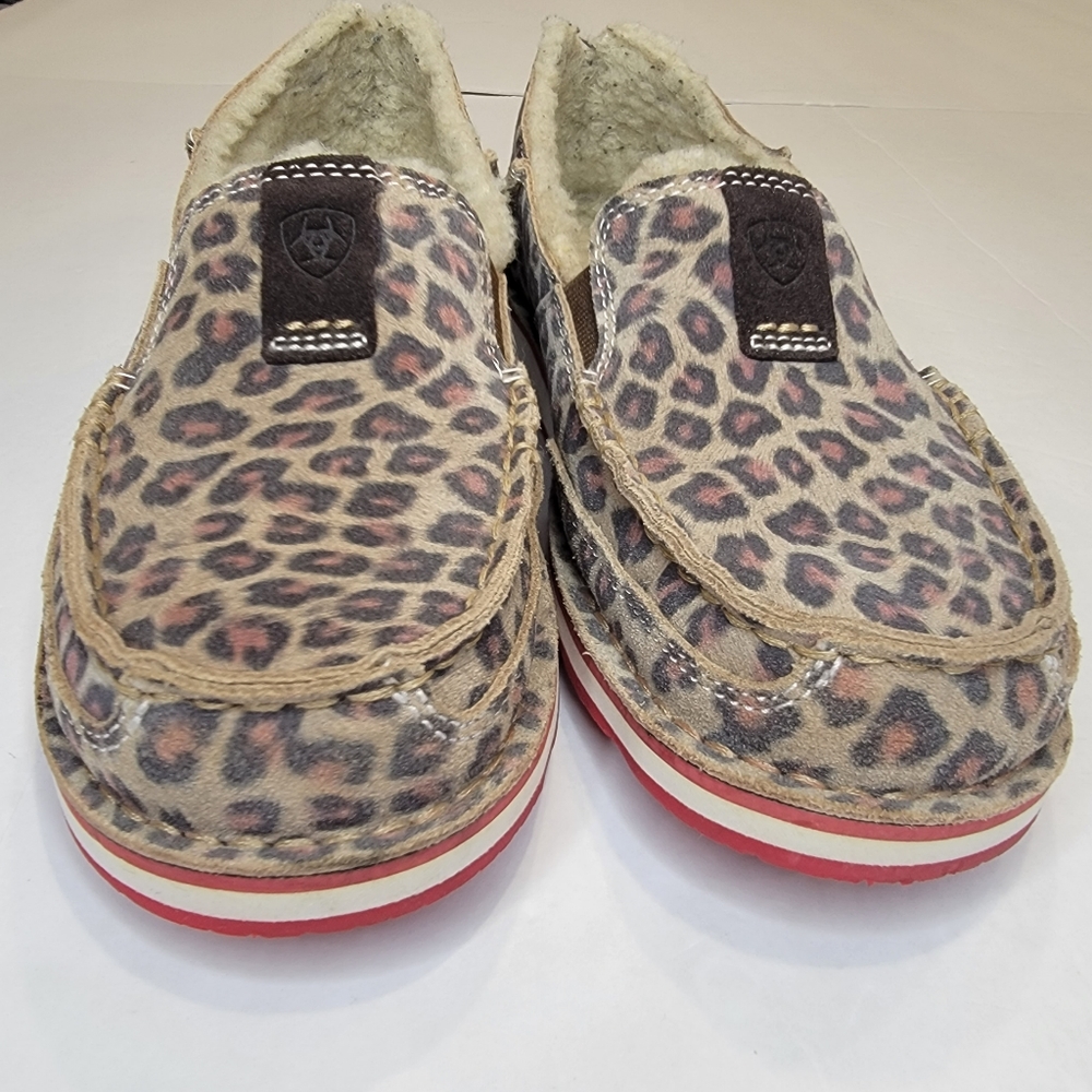 Ariat Cruiser Fleece Animal Print Slip On Size 7 B - Picture 5 of 15